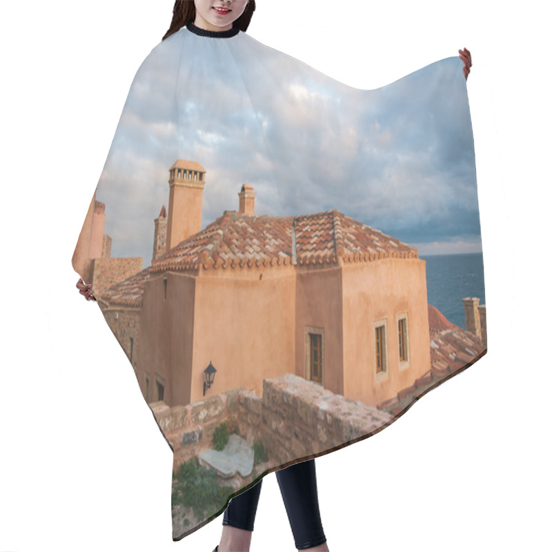 Personality  Cityscape At Monemvasia, Peloponnese, Greece Hair Cutting Cape