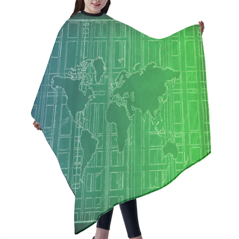 Personality  Information Security Hair Cutting Cape