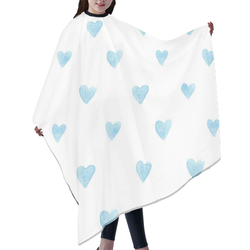 Personality  Hearts Pattern Hair Cutting Cape