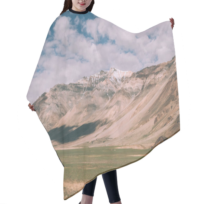 Personality  Beautiful Scenic Mountain Landscape In Indian Himalayas  Hair Cutting Cape