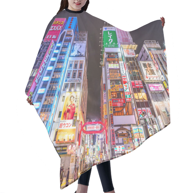 Personality  Tokyo Nightlife District Hair Cutting Cape