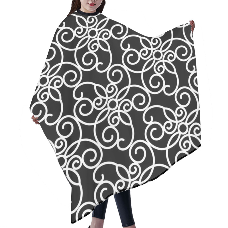 Personality  Lace Ornament Hair Cutting Cape