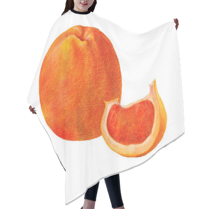 Personality  Grapefruit Hair Cutting Cape