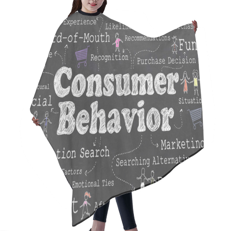 Personality  Words Of Consumer Behavior Hair Cutting Cape