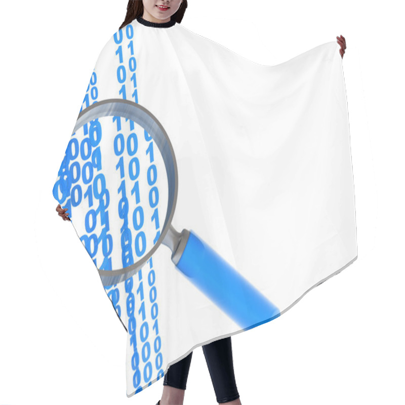 Personality  Data Searching Hair Cutting Cape