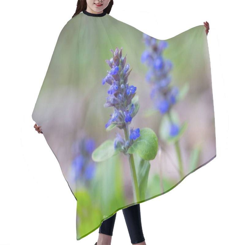 Personality  Blooming Bugle Plants Hair Cutting Cape