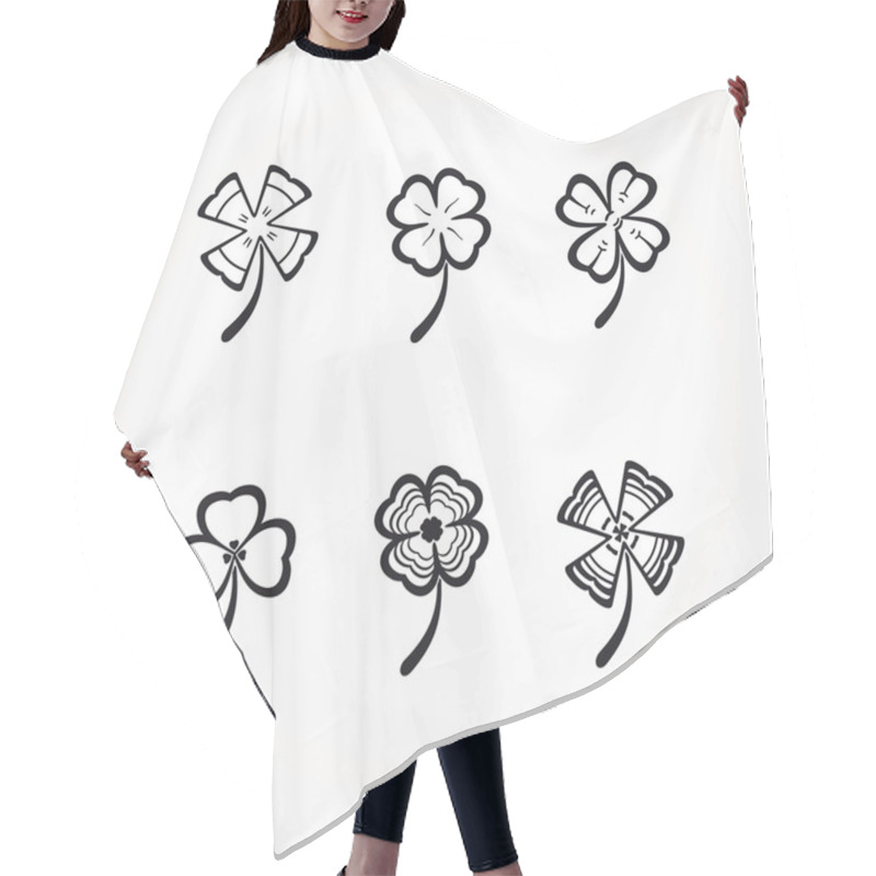 Personality  Collection For St Patrick Day Hair Cutting Cape