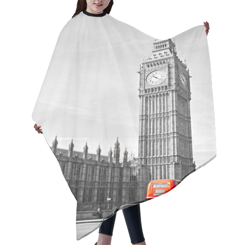 Personality  The Big Ben, The House Of Parliament And The Westminster Bridge Hair Cutting Cape