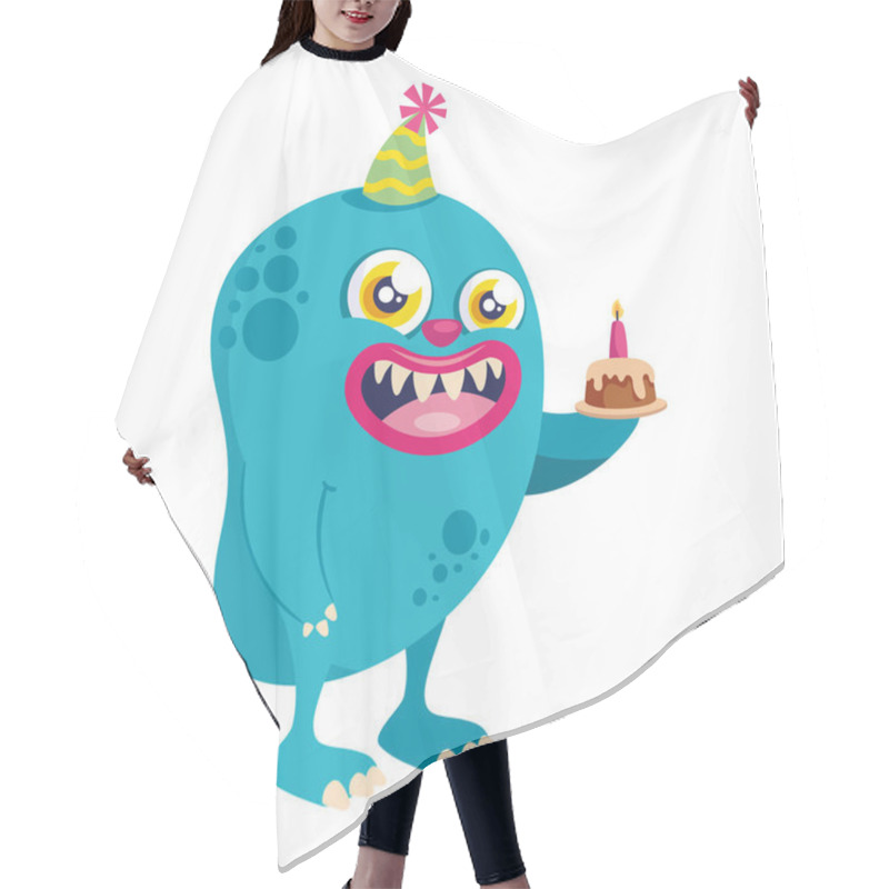 Personality  Monster Creature Birthday Party Isolated Hair Cutting Cape