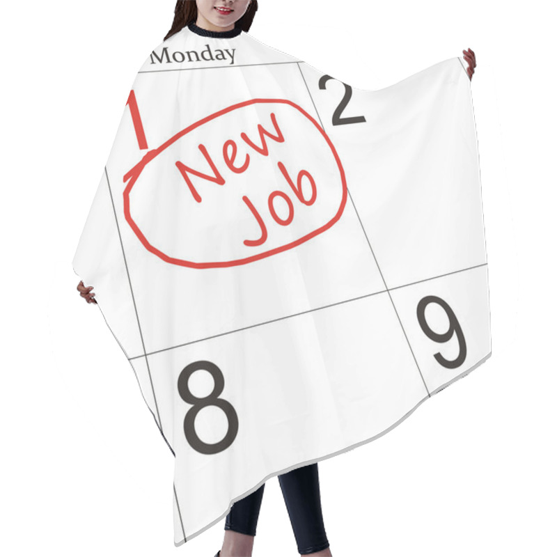 Personality  New Job Hair Cutting Cape