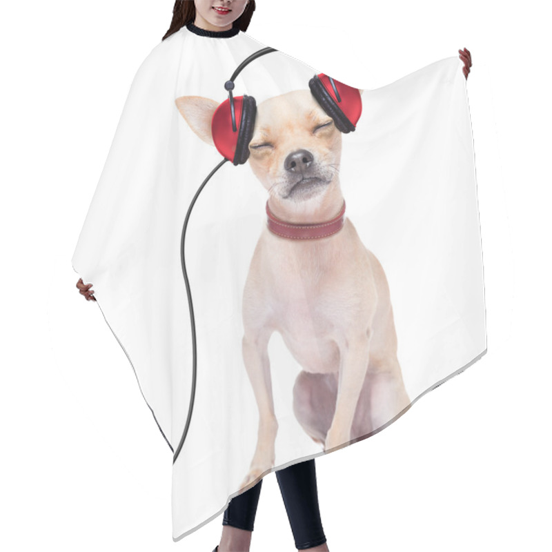 Personality  Dog Music Hair Cutting Cape