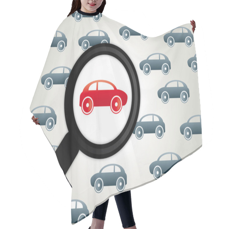 Personality  Wrong Driver Hair Cutting Cape