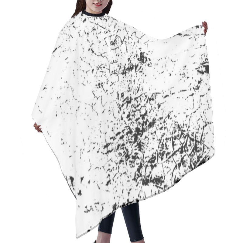 Personality  Abstract Background. Monochrome Texture. Black And White Textured  Hair Cutting Cape