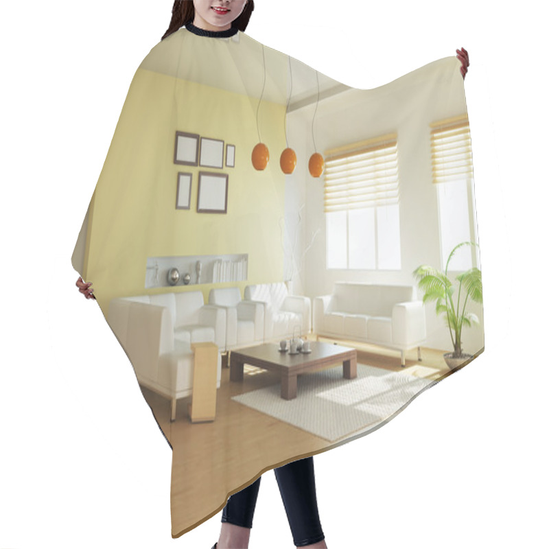 Personality  Modern Living Room Hair Cutting Cape