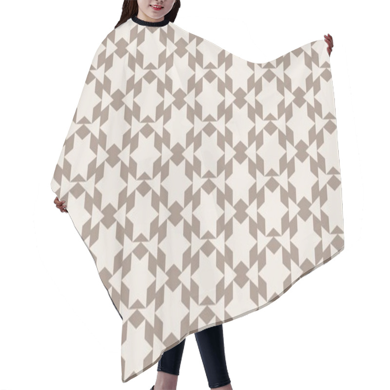 Personality  Seamless Abstract Background With Geometric Elements Hair Cutting Cape