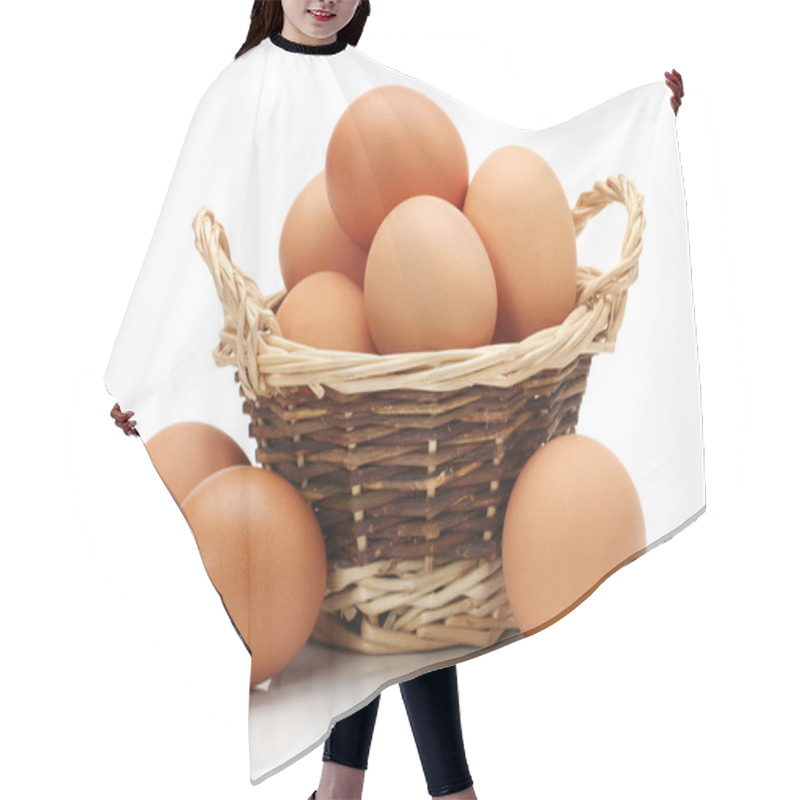 Personality  Brown Eggs Hair Cutting Cape