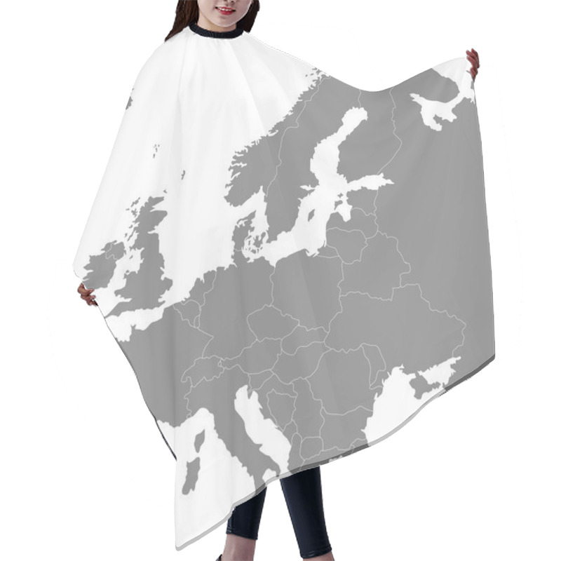 Personality  Europe Hair Cutting Cape