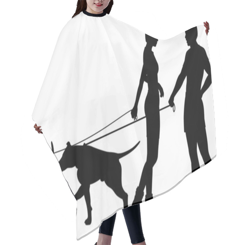 Personality  Dog Chat Up Hair Cutting Cape