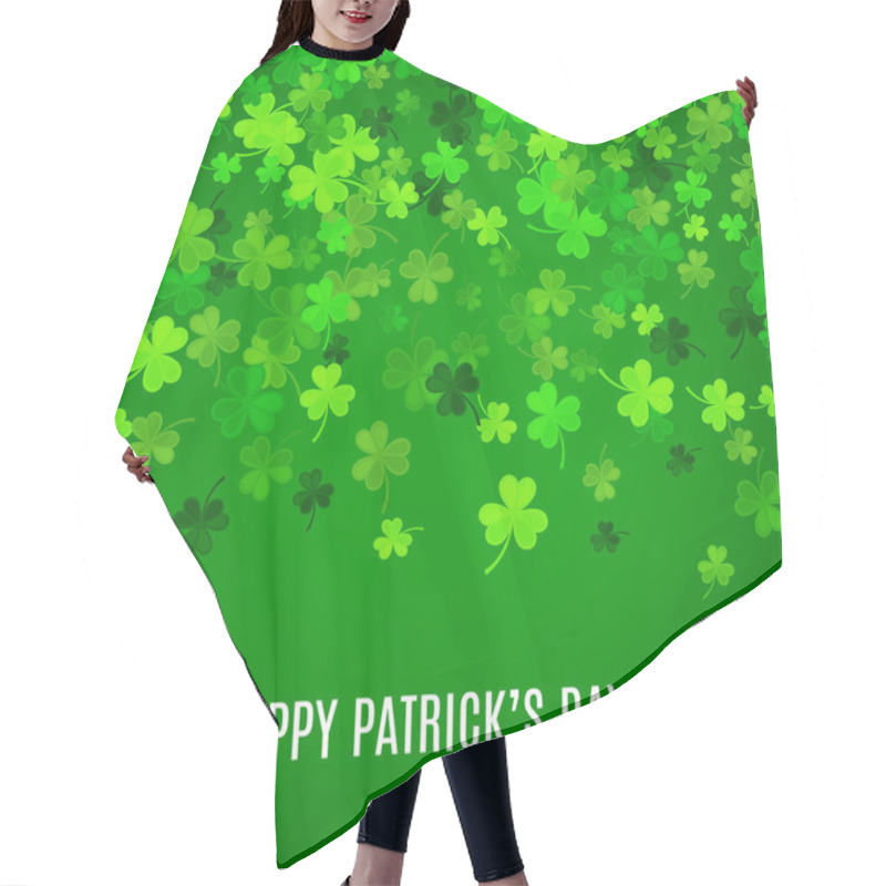 Personality  St Patricks Day Background. Vector Illustration Hair Cutting Cape