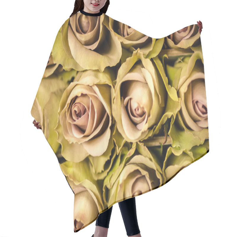 Personality  Roses Hair Cutting Cape