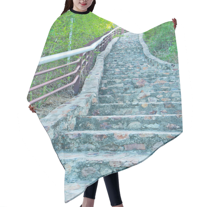 Personality  Downhill Path Hair Cutting Cape