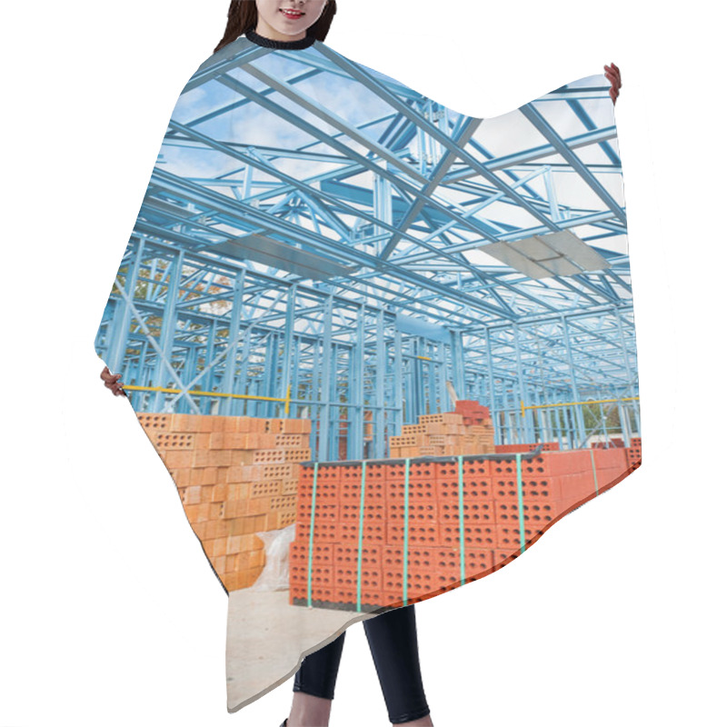 Personality  New Home Construction Framing Hair Cutting Cape