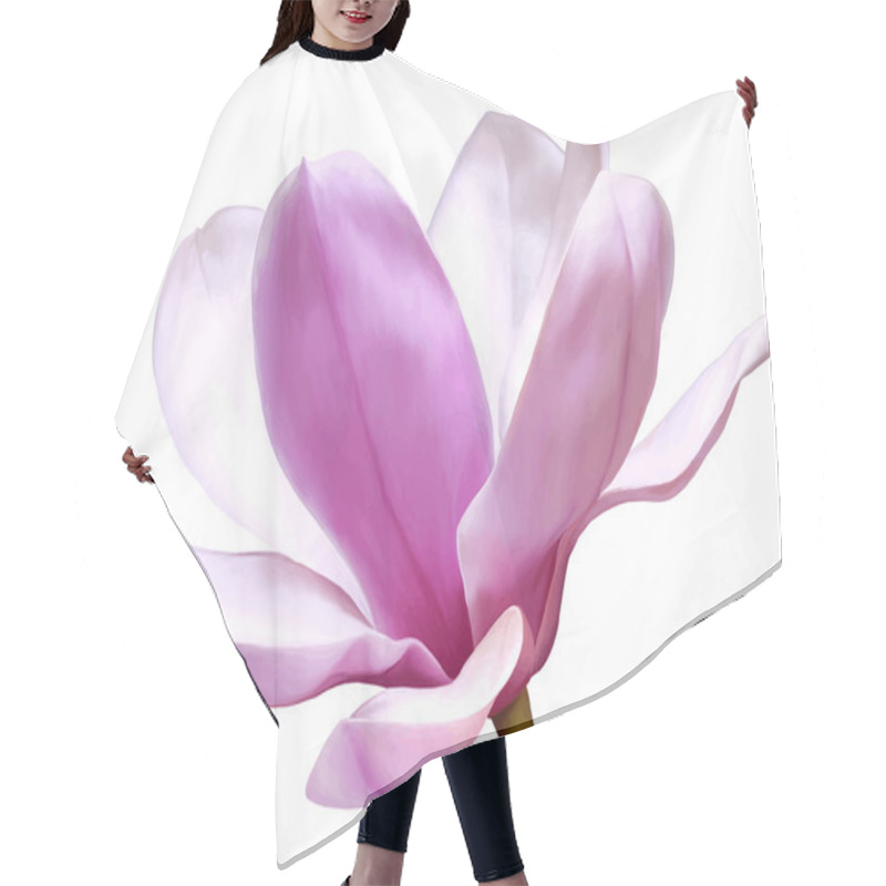 Personality  Magnolia Flower Hair Cutting Cape