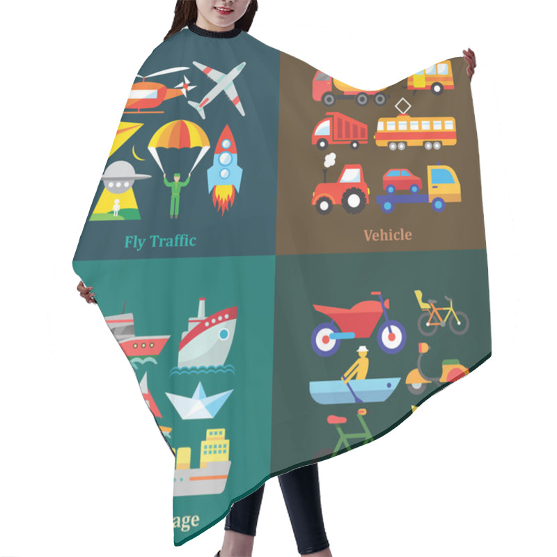 Personality  Transport Use Hair Cutting Cape