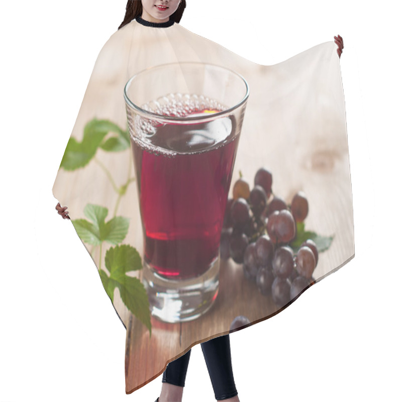 Personality  Grape Juice Hair Cutting Cape