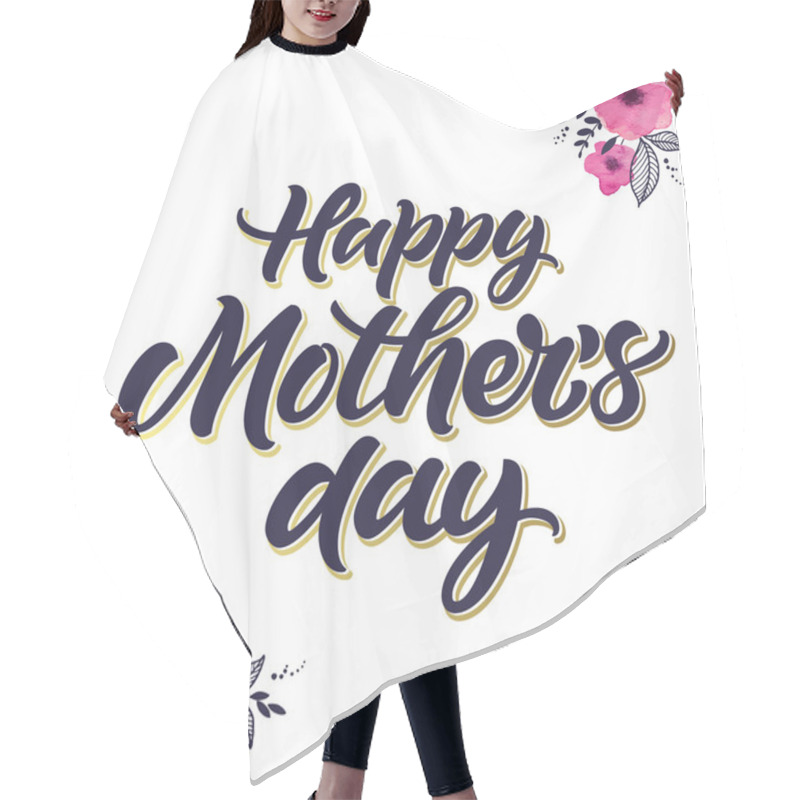 Personality  Happy Mother's Day Greeting Card Hair Cutting Cape