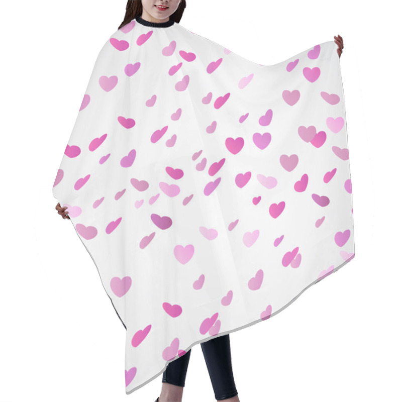 Personality  Valentine Day Seamless Hair Cutting Cape