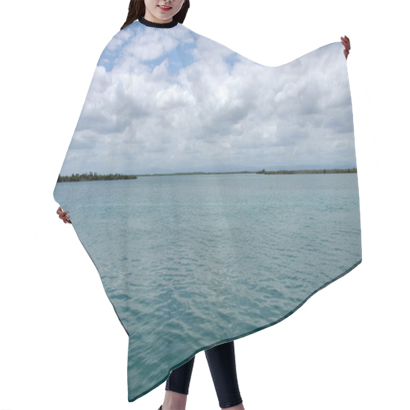 Personality  Belize, Clear Sea Hair Cutting Cape