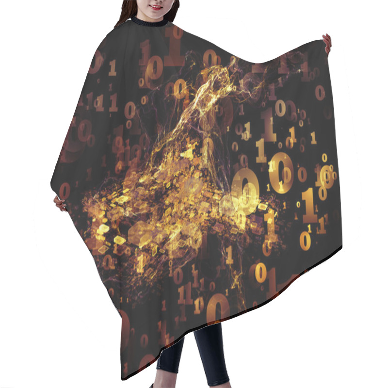 Personality  Number Abstraction Hair Cutting Cape