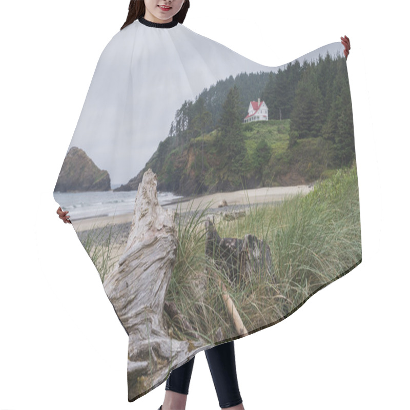 Personality  Lighthouse Keepers House Hair Cutting Cape