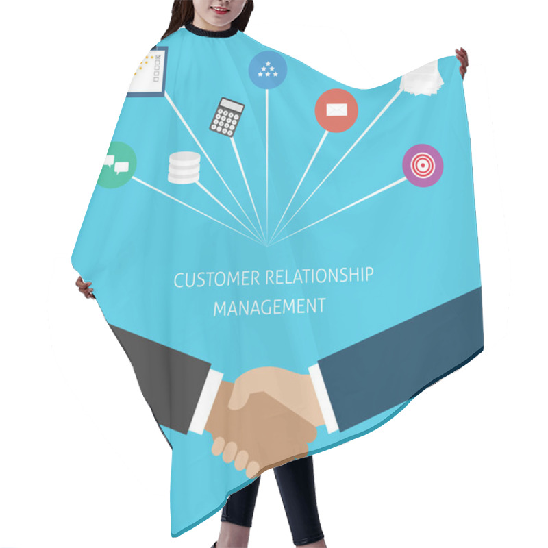 Personality  Customer Relationship Management Crm Hair Cutting Cape