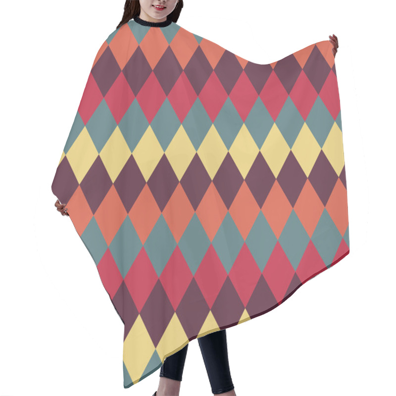 Personality  Circus Seamless Background Hair Cutting Cape