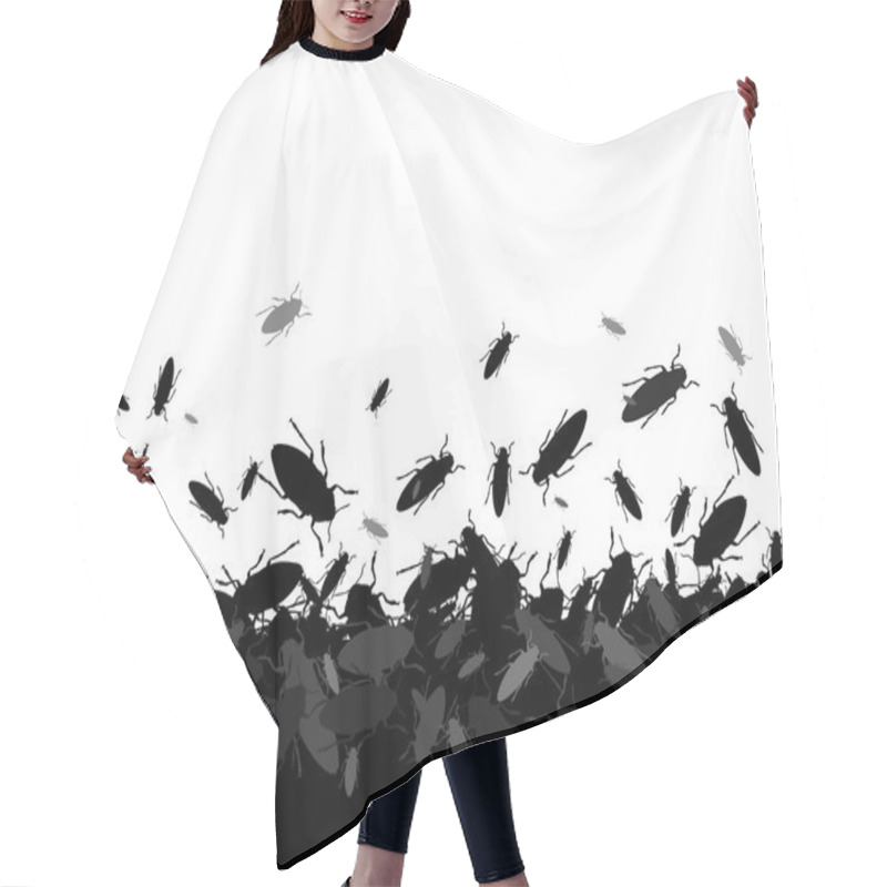 Personality  Insects Hair Cutting Cape