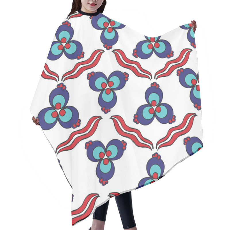 Personality  Turkish Chintamani Pattern Hair Cutting Cape