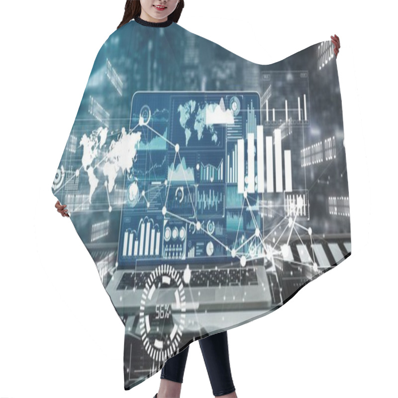 Personality  Big Data Technology For Business Finance Conceptual . Hair Cutting Cape