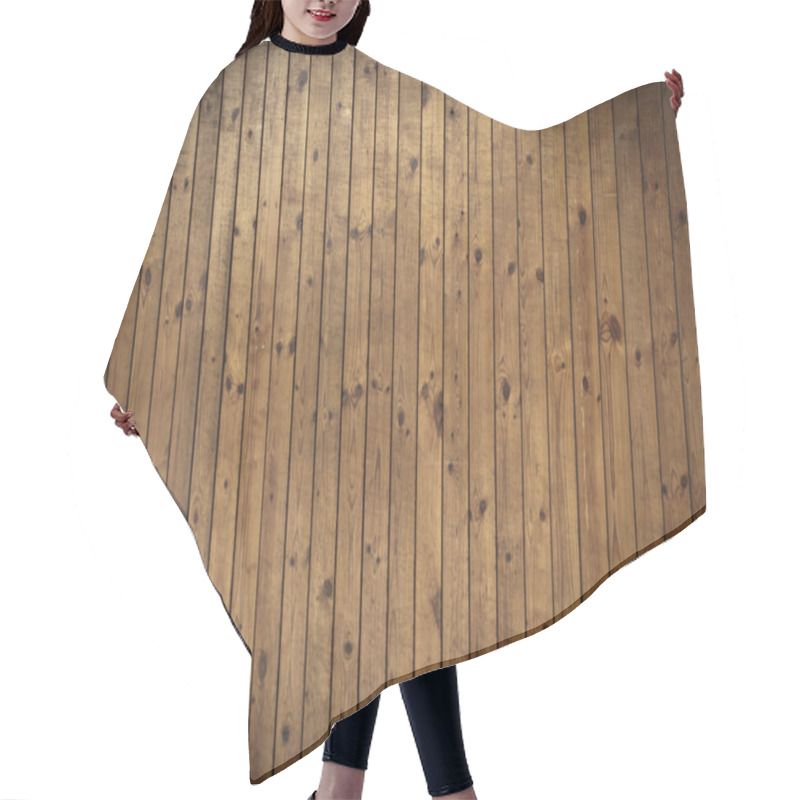 Personality  Grunge Wood Texture Hair Cutting Cape