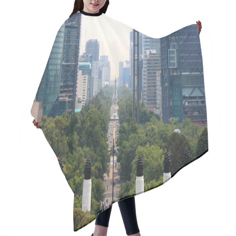 Personality  Skyline In Mexico City Hair Cutting Cape