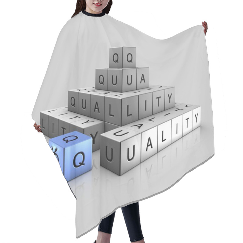 Personality  Quality Pyramid Hair Cutting Cape