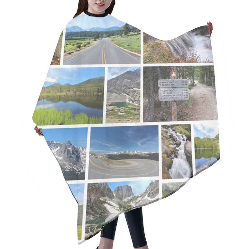 Personality  Rocky Mountains Hair Cutting Cape