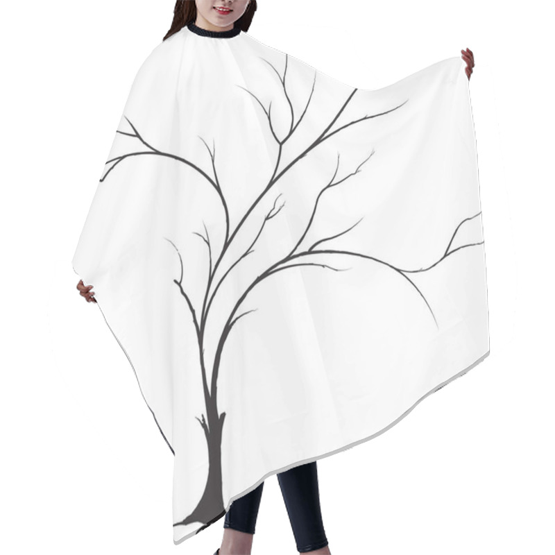 Personality   Tree For Your Design. Hair Cutting Cape