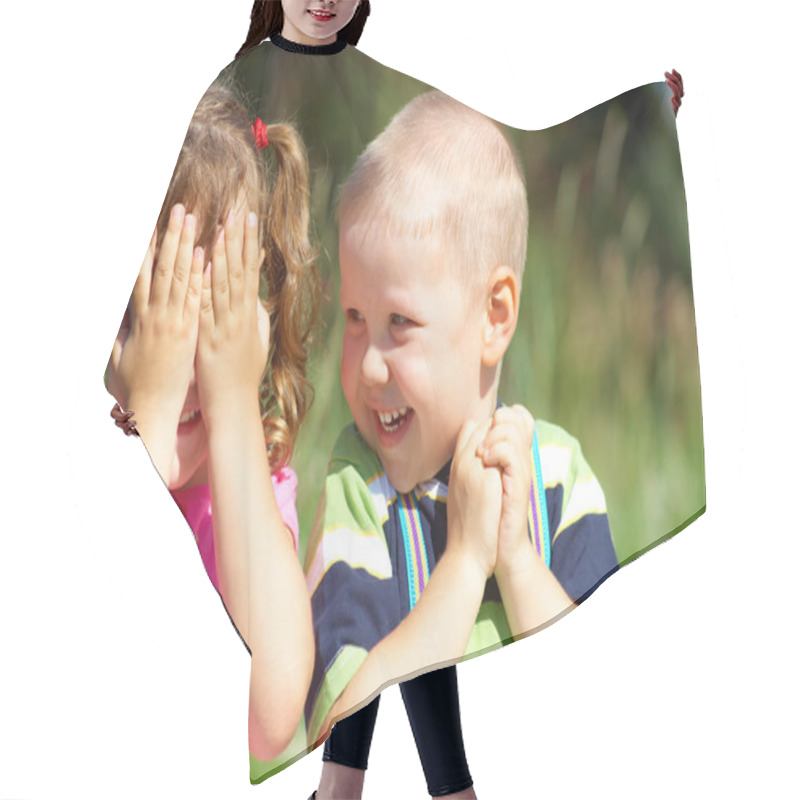 Personality  Funny Kids Hair Cutting Cape