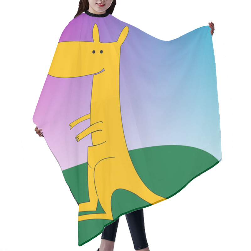 Personality  Cangaroo Hair Cutting Cape