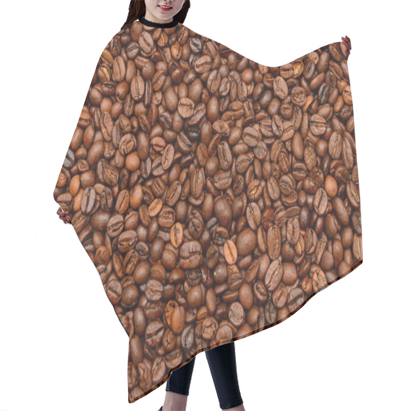 Personality  Aroma Coffee Beans Background Hair Cutting Cape