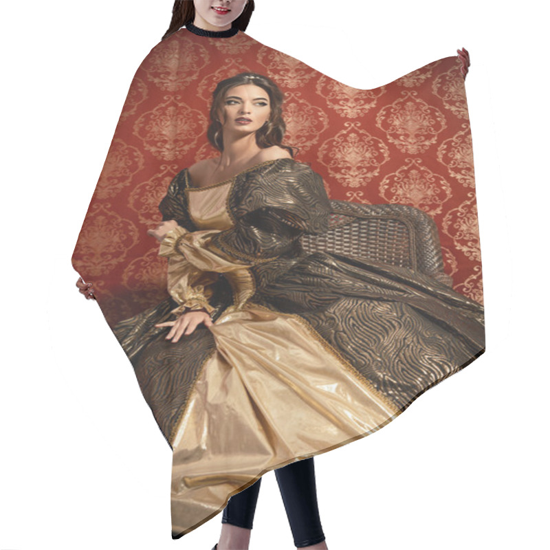 Personality  Historical Dress Hair Cutting Cape