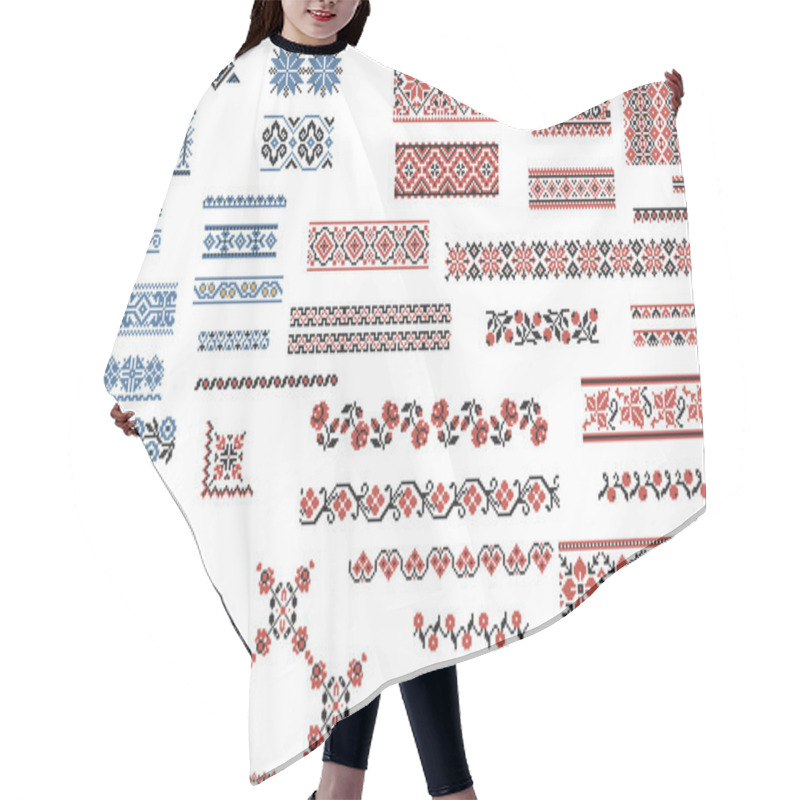 Personality  Patterns For Embroidery Stitch Hair Cutting Cape