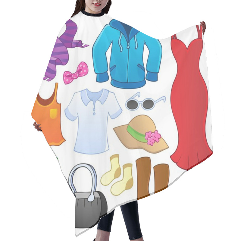 Personality  Clothes Theme Collection 1 Hair Cutting Cape